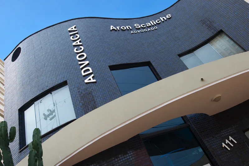 Fachada do escritório Aron Scaliche Advocacia em Americana-SP
